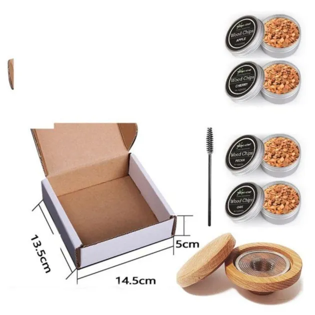 Wooden Smoker Set Cocktail Set